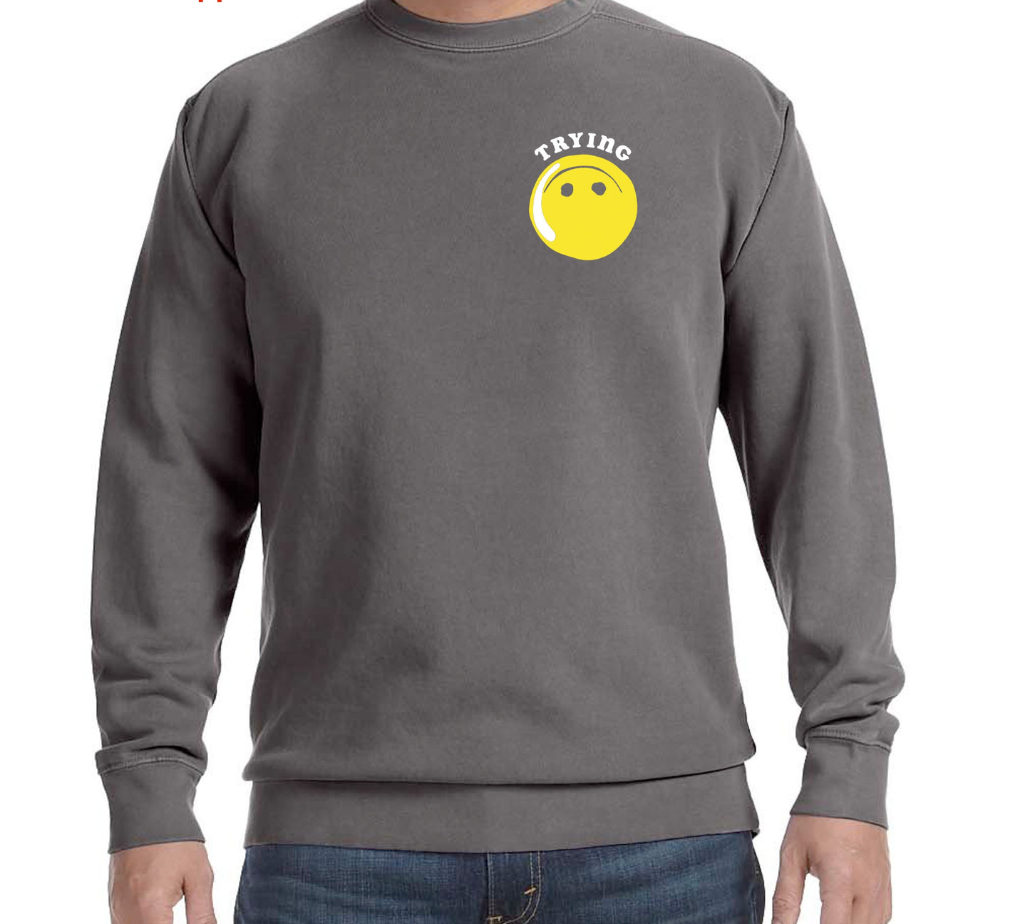 GOODTIME Sweatshirt- Gray