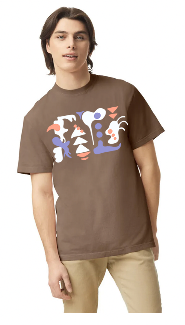 CAPYAC Brown Squiggle Shirt