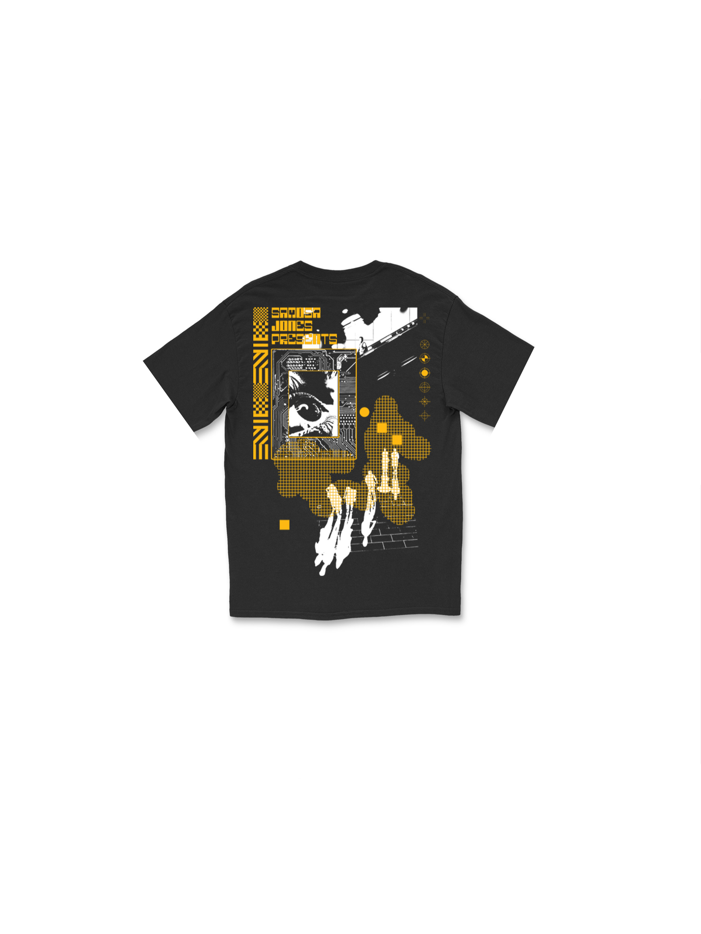 White/Gold -Short Sleeve Tshirt
